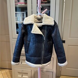 aviator style american eagle jacket